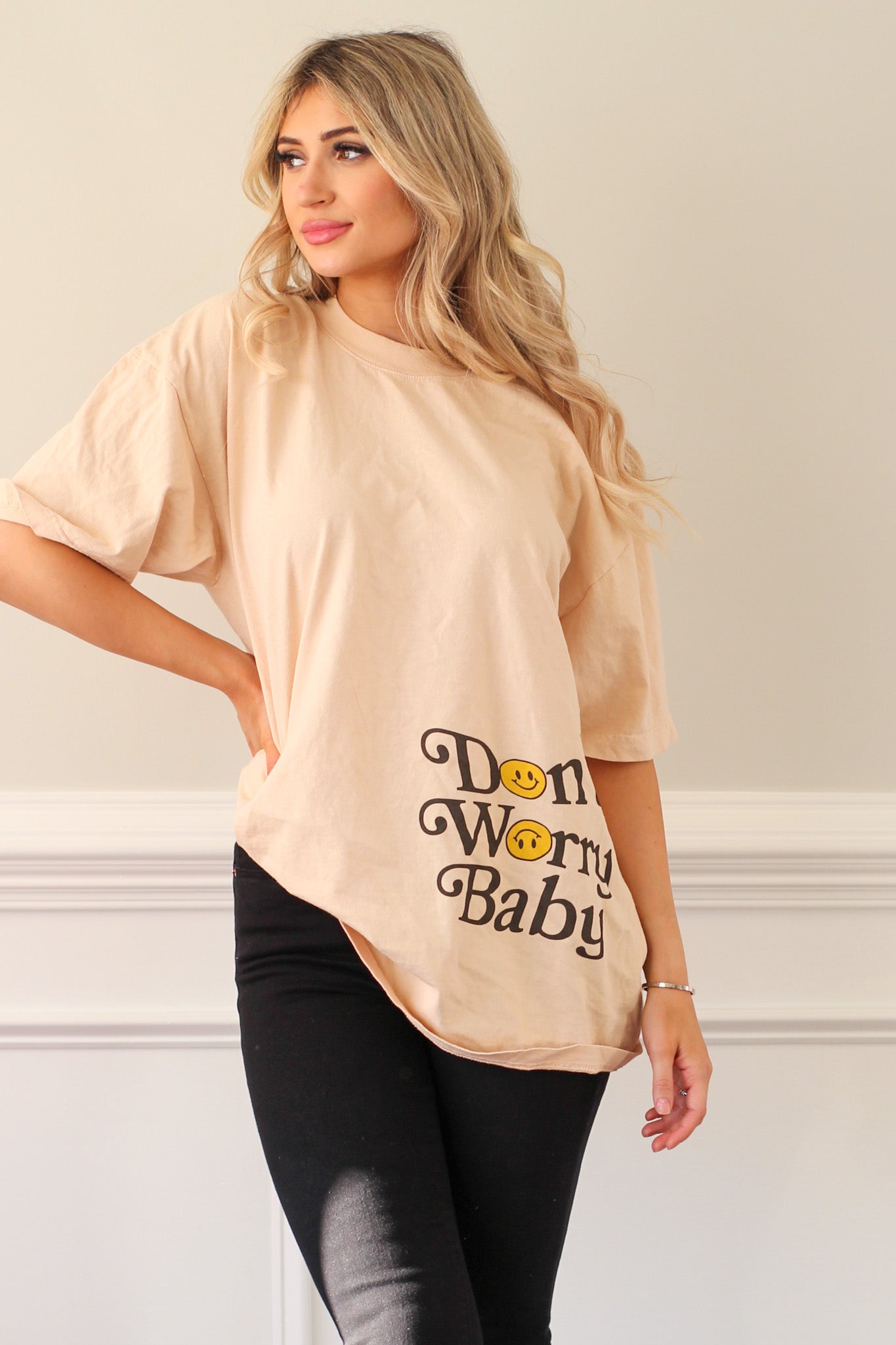 Don't Worry Baby Graphic Tee