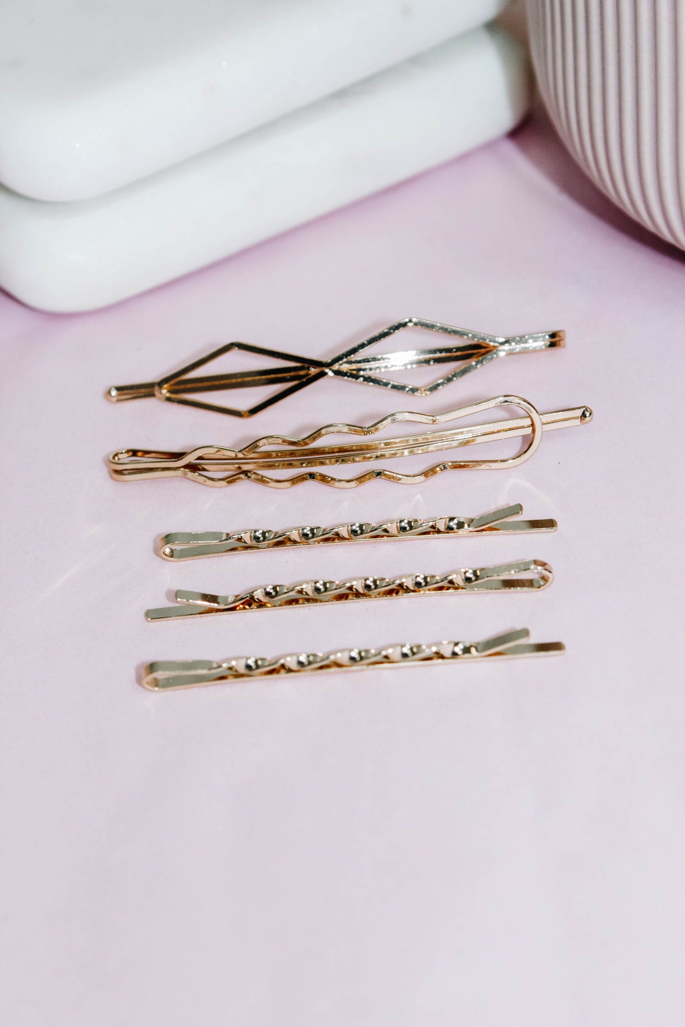 Gold Hair Pins