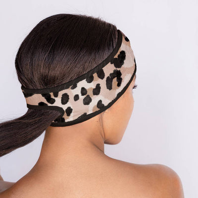 Kitsch Microfiber Spa Headband - Leopard