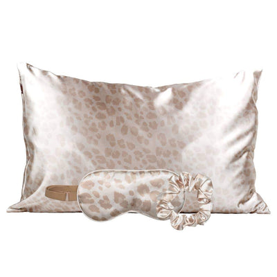 Kitsch Satin Sleep Set - Leopard