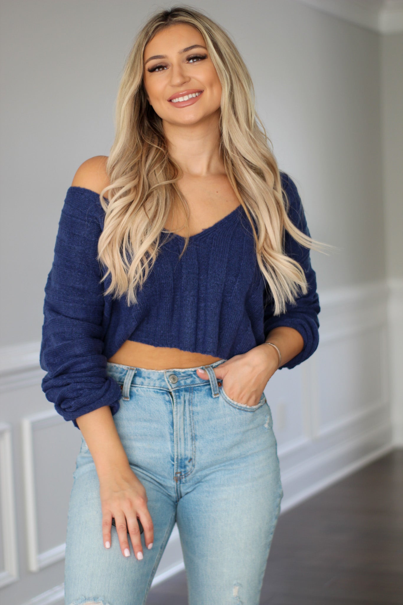 Ariana Crop Sweater